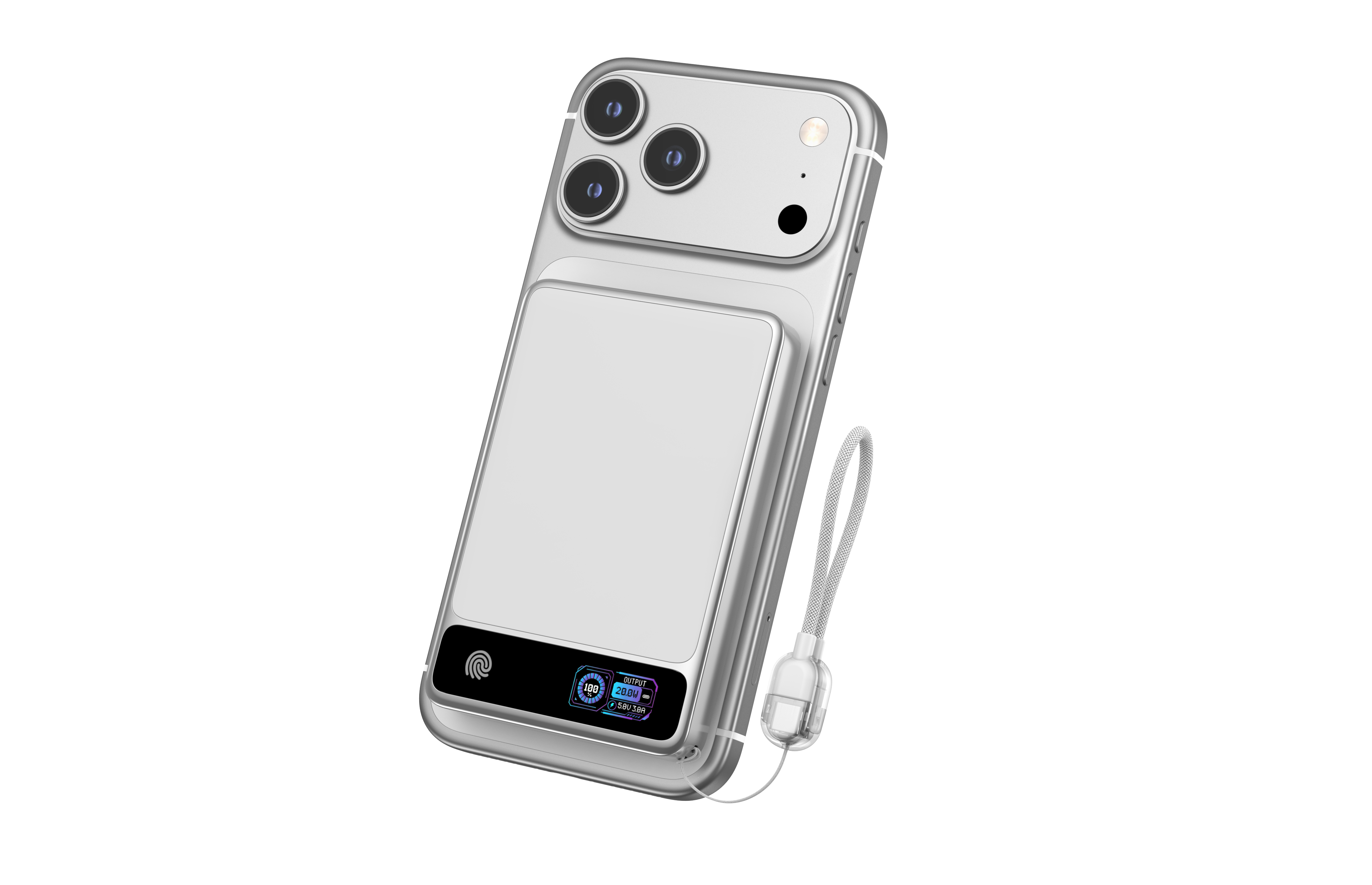 DJ01/DJ02 5000mAh/10000mAh TFT Magsafe Power Bank With Premium Finish