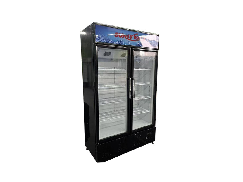 Glass door refrigerated display cabinets
