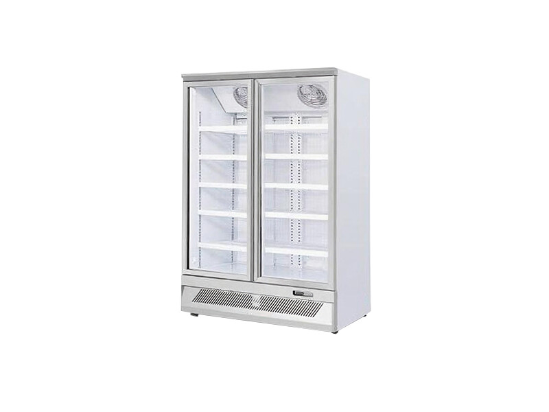Glass door refrigerated display cabinets