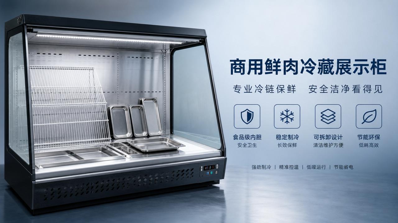 How to Clean a Fresh Meat Cabinet Safely