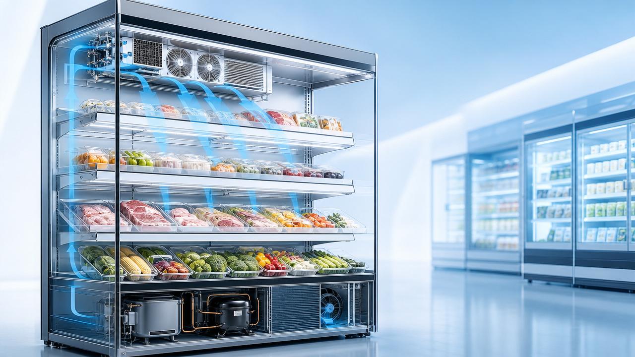 How Refrigerated Display Cabinets Work: A Technical Guide to Cooling Systems