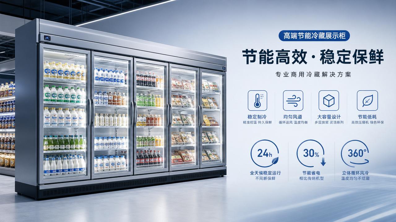 Energy-Efficient Refrigerated Display Cabinets: How to Reduce Operational Costs