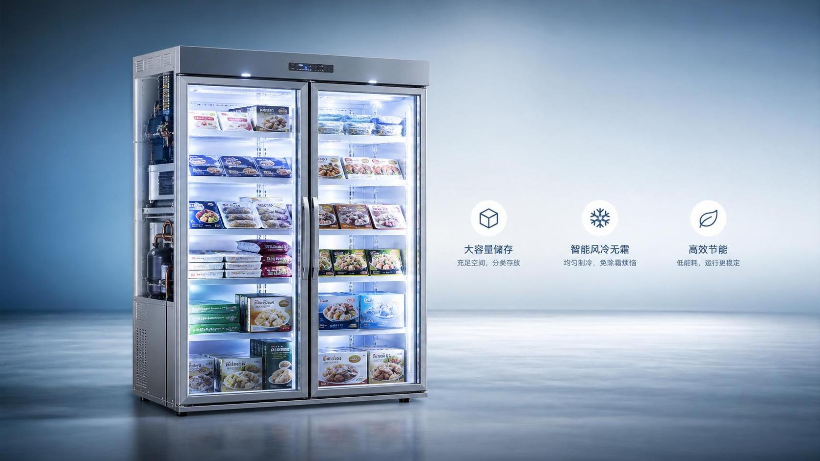 Glass Door Freezer Buying Guide: Capacity, Defrost Type, and Energy Use Explained