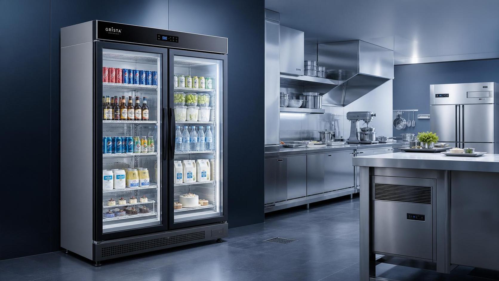 How to Size a Glass Door Refrigerator for a Commercial Kitchen Without Wasting Space