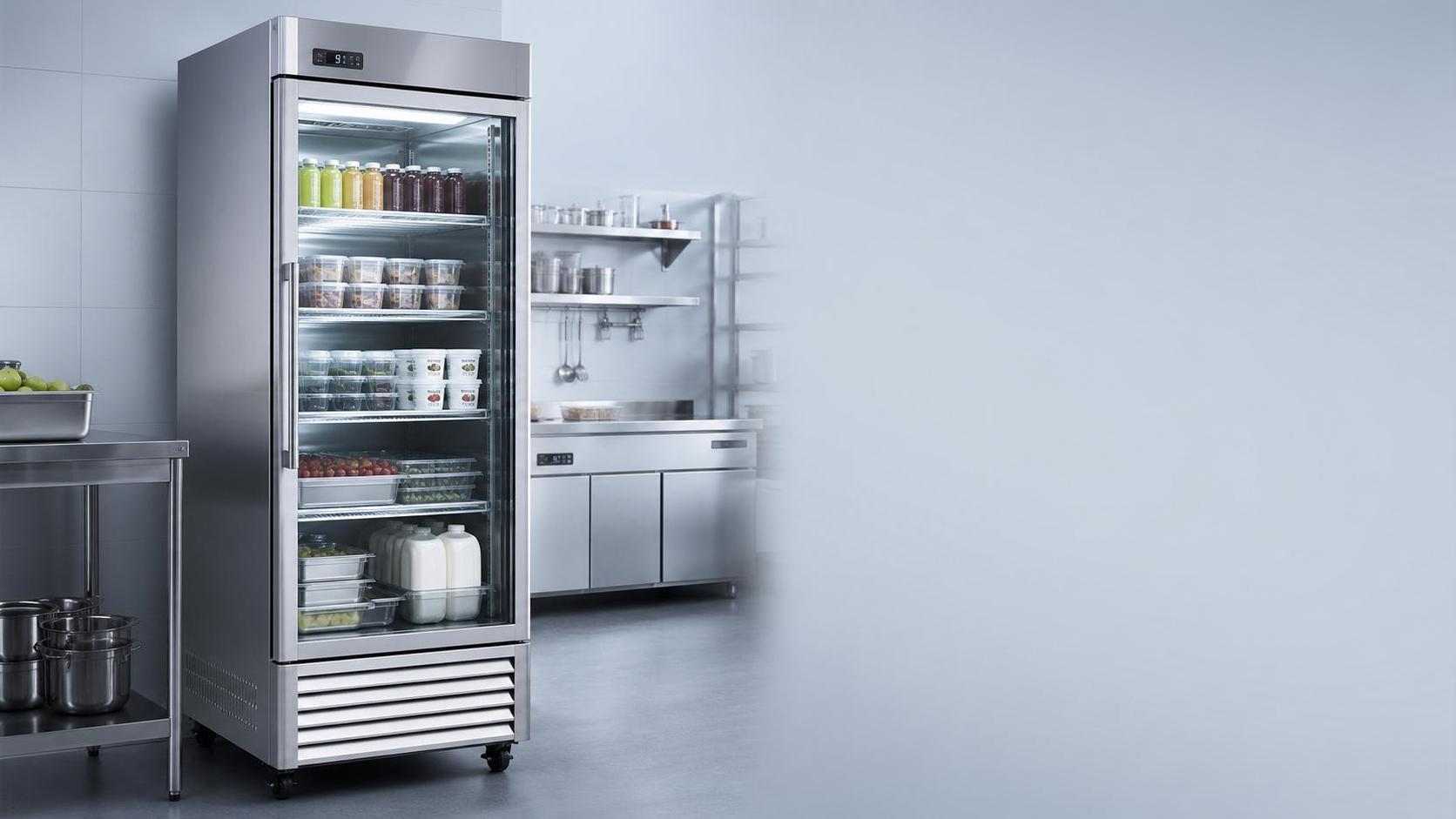 Glass Door Refrigerator for Restaurant Use: What Capacity and Shelving Setup Works Best?