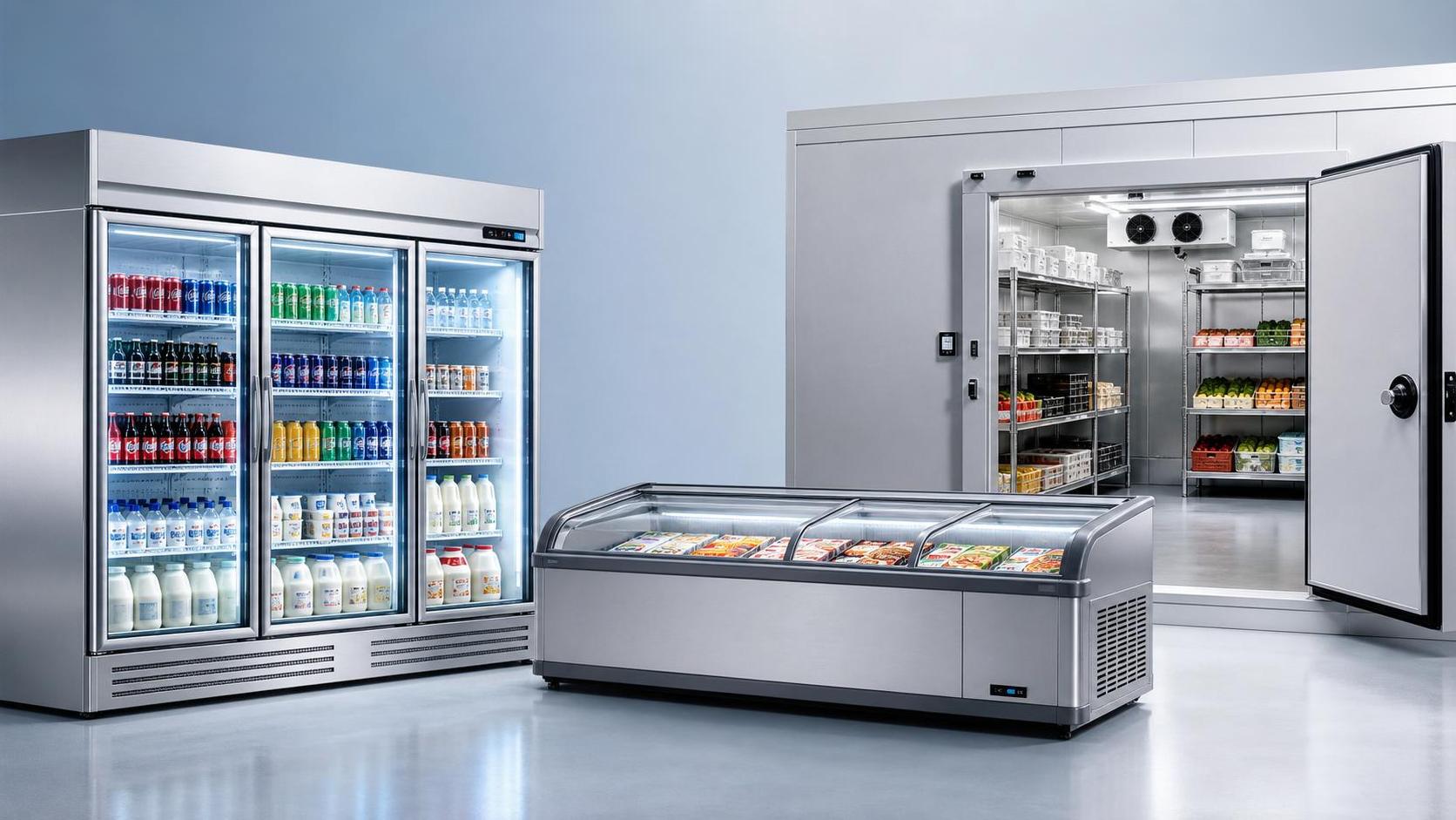 Types of Refrigeration Equipment: Which System Fits Retail, Cold Room, or Food Service?