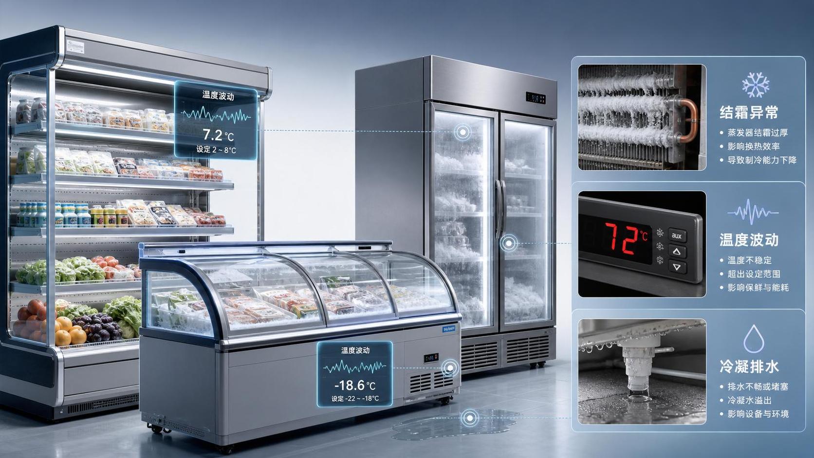 Common Refrigeration Equipment Failures and What They Usually Mean