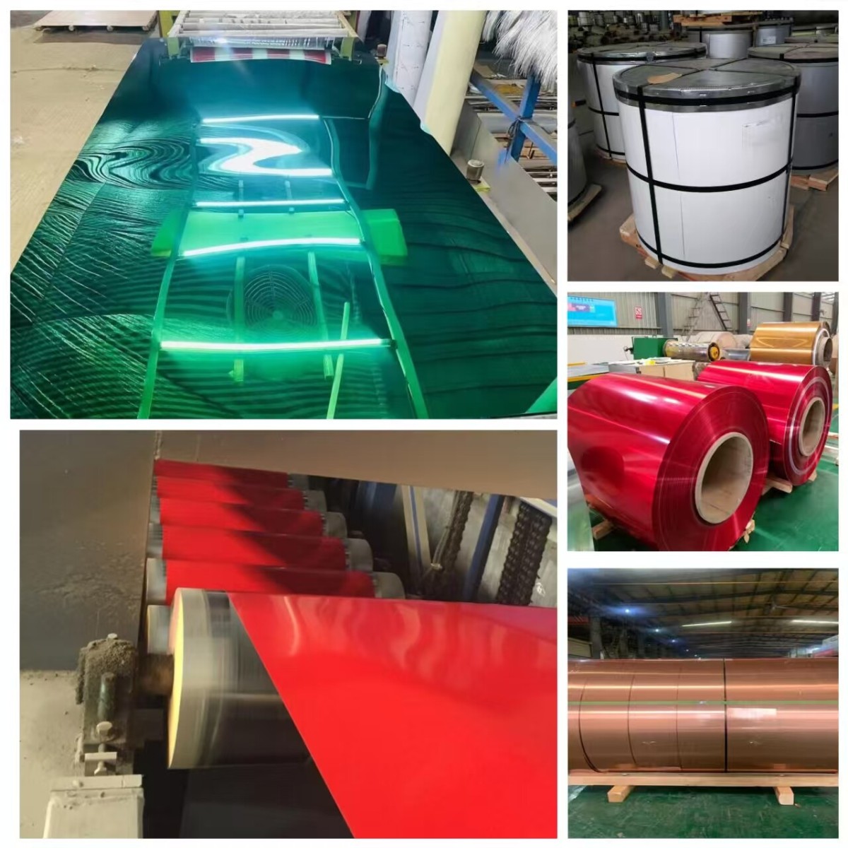 不锈钢彩涂卷板拼图