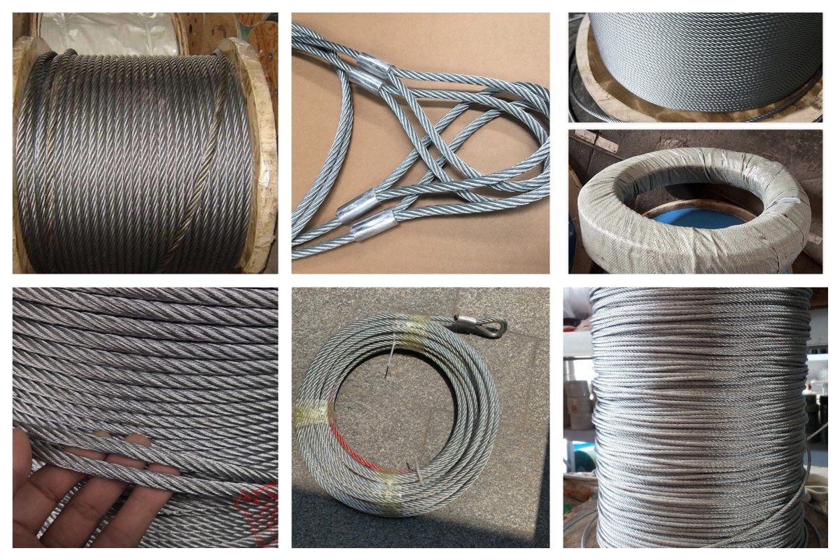 镀锌钢丝绳拼图