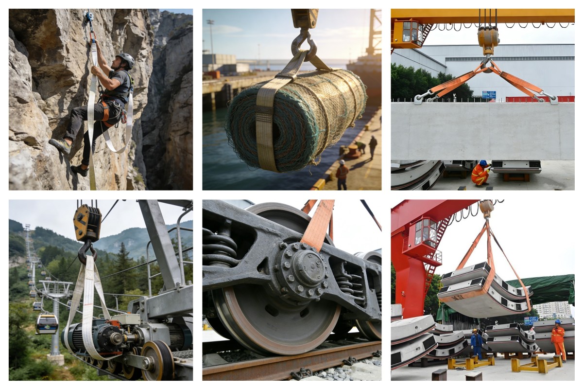 吊装带应用场景 吊装带应用场景