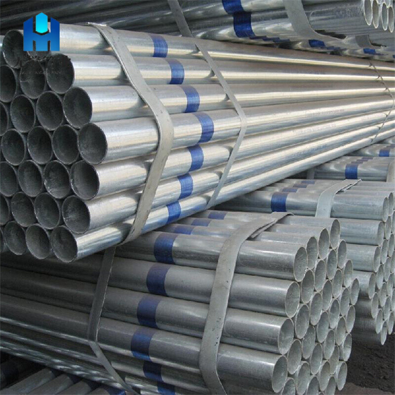 ST37-2 Galvanized Steel Round Pipe