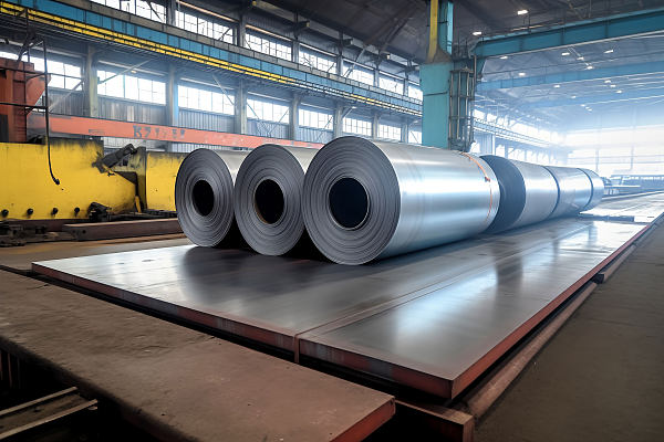 摄图网_600234329_工厂的包装钢板(非企业商用)