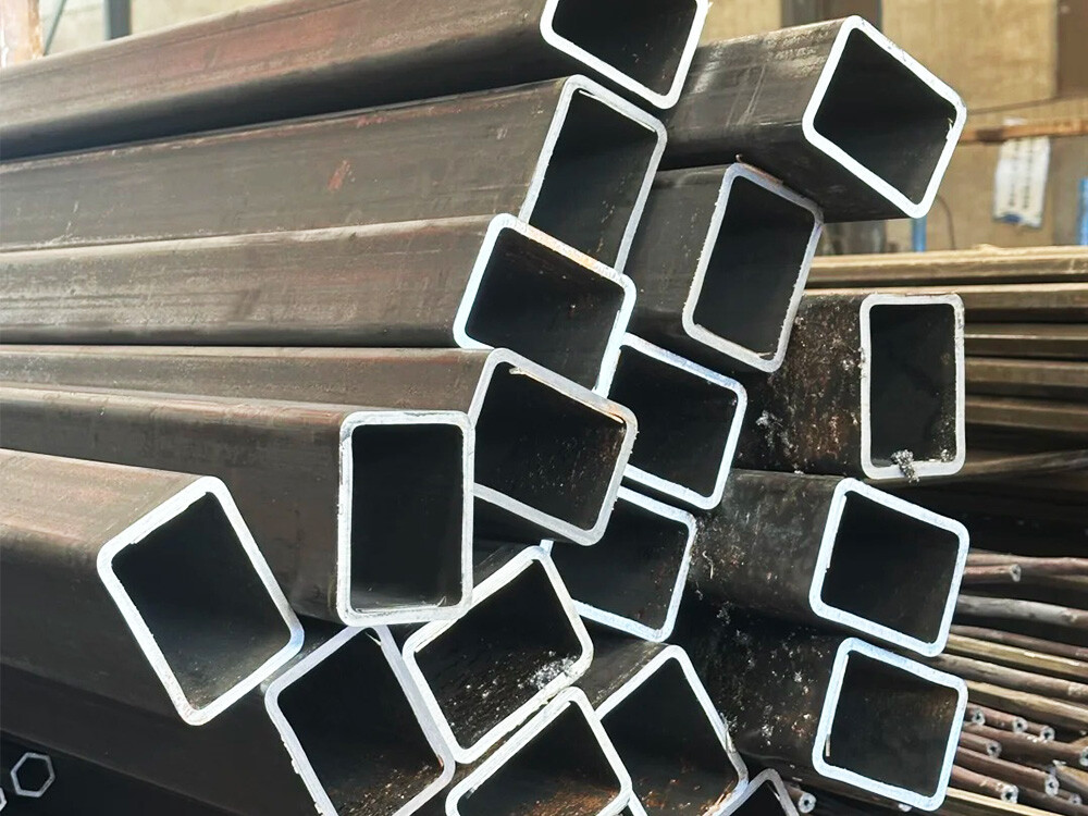 Tubo rectangular de acero al carbono