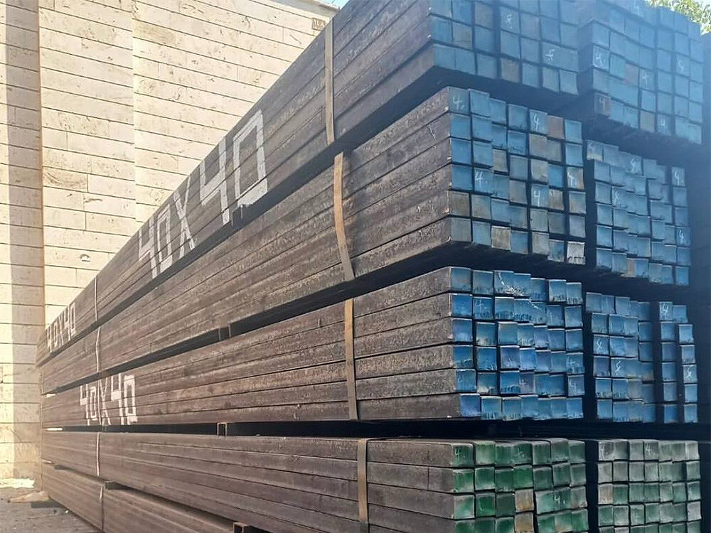 Bloques cuadrados de acero al carbono