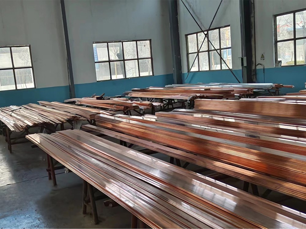 Acero plano de cobre