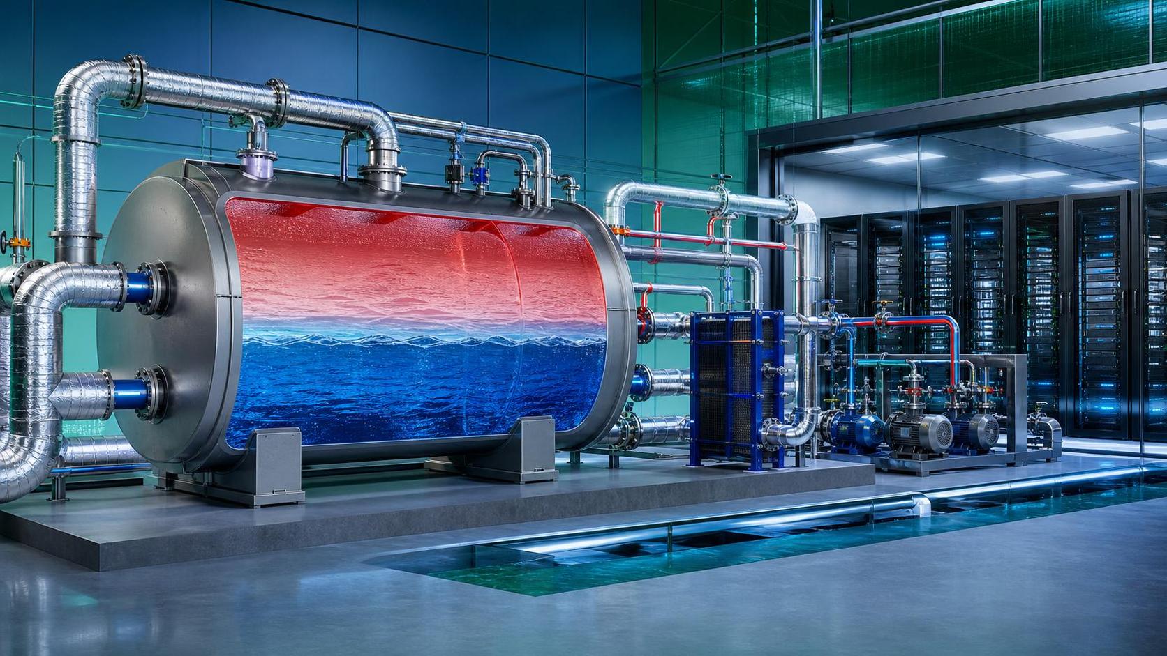 Réservoir de stockage d'énergie thermique à eau glacée : comment juger l'efficacité du système Réservoir de stockage d'énergie thermique à eau glacée : comment juger l'efficacité du système