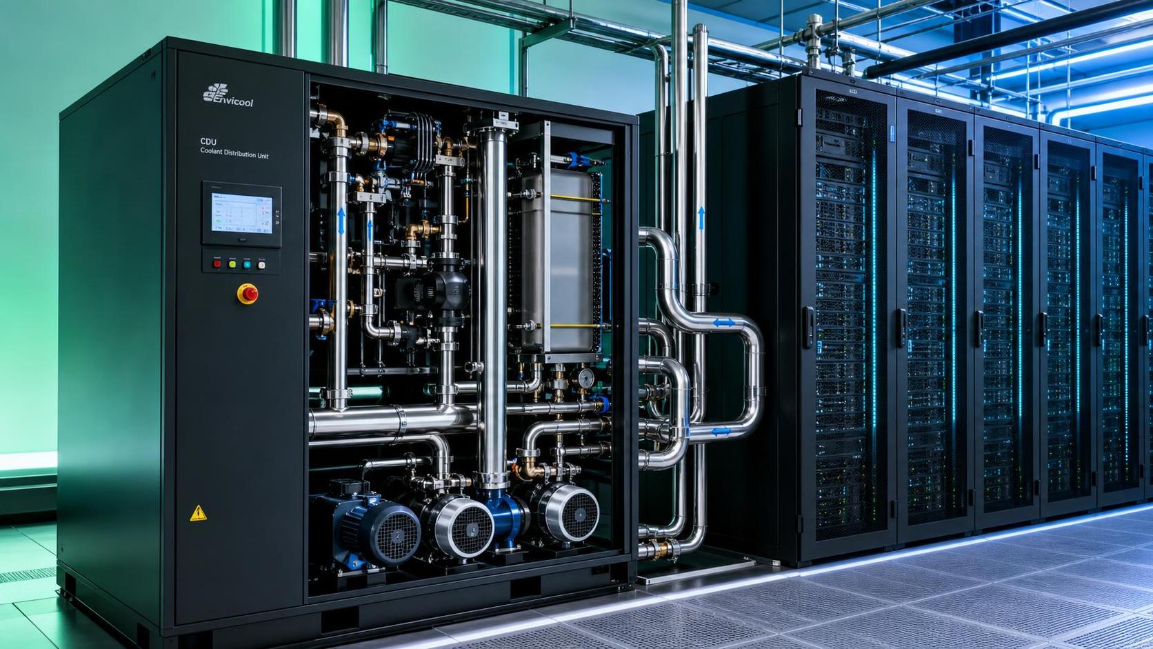 Coolant Distribution Units (CDU) for Data Center Cooling