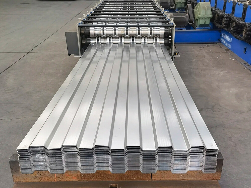 Оцинкованный гофрированный лист