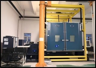 Test de vibration complet du bloc-batterie