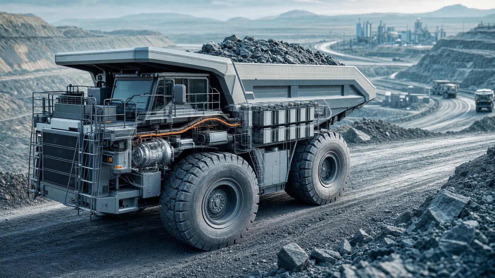 Économie des camions miniers hybrides : économies de carburant contre complexité du système de batteries