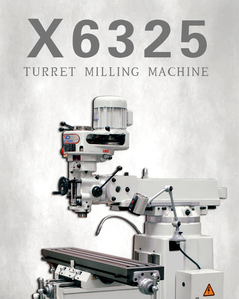 X6325 turret milling machine