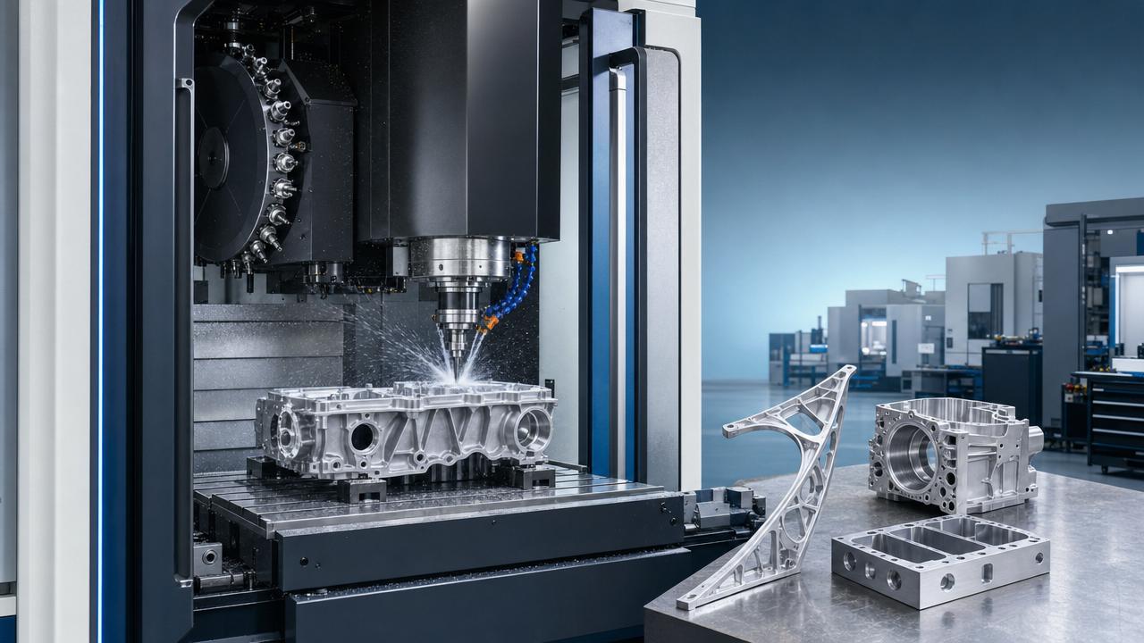 Vertical Milling Center Applications in Automotive, Aerospace, and General Engineering