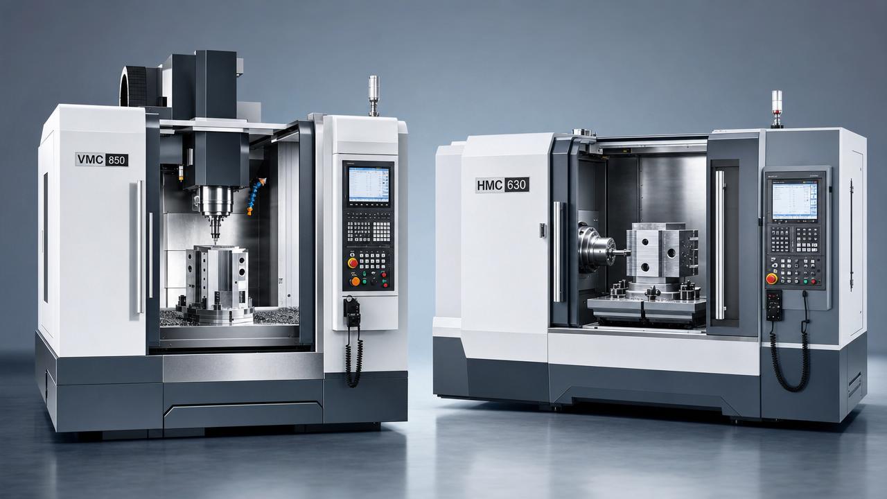 Vertical Milling Center vs Horizontal Machining Center for Prismatic Parts