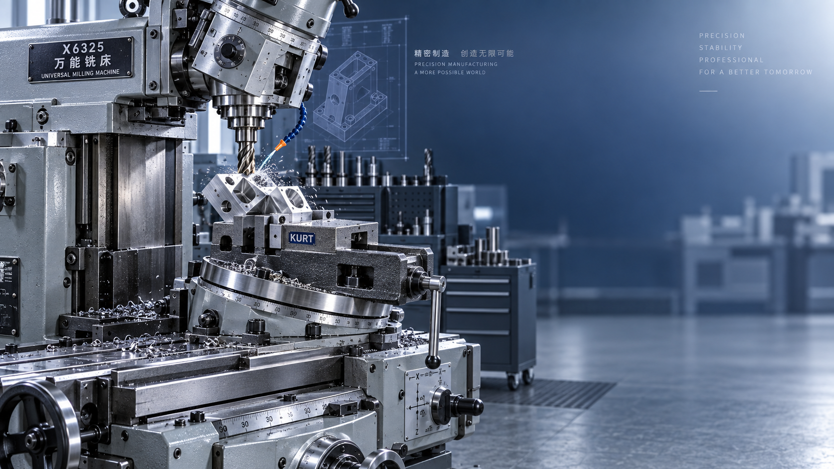 How to Select a Universal Milling Machine for Multi-Axis Toolroom Work