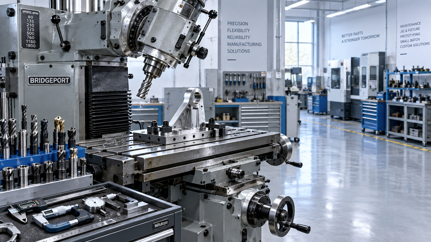 Where Universal Milling Machines Add Value in Repair and Tooling Shops Where Universal Milling Machines Add Value in Repair and Tooling Shops