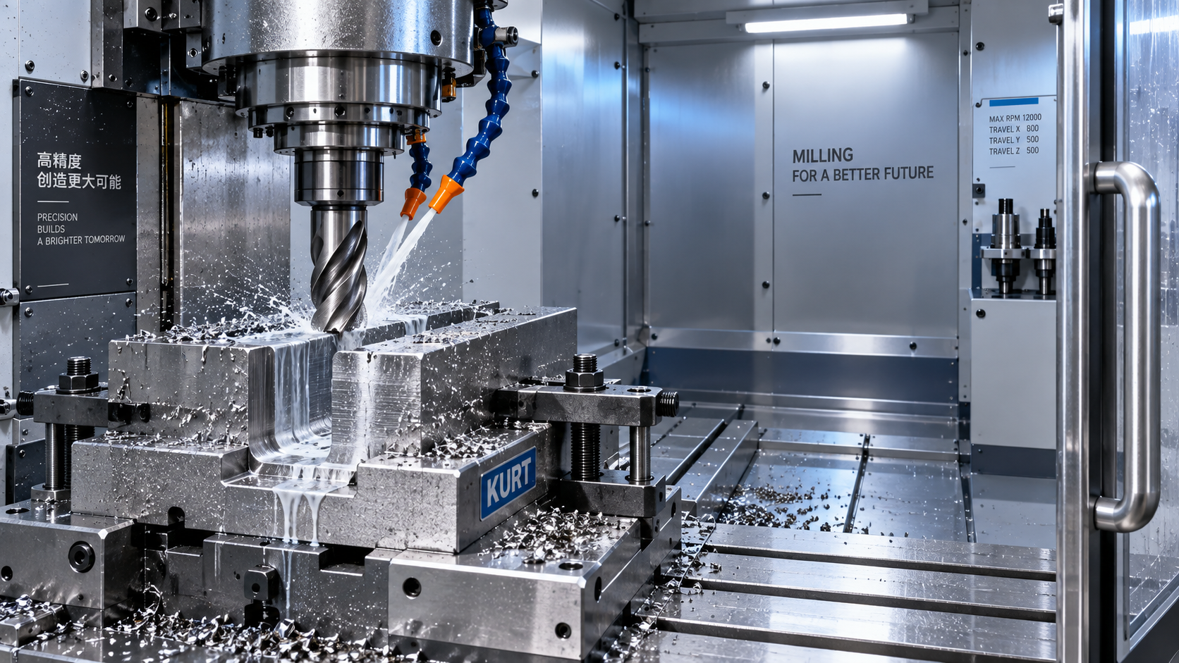 Vertical Milling Machine Safety Checks Before Heavy Slotting Operations