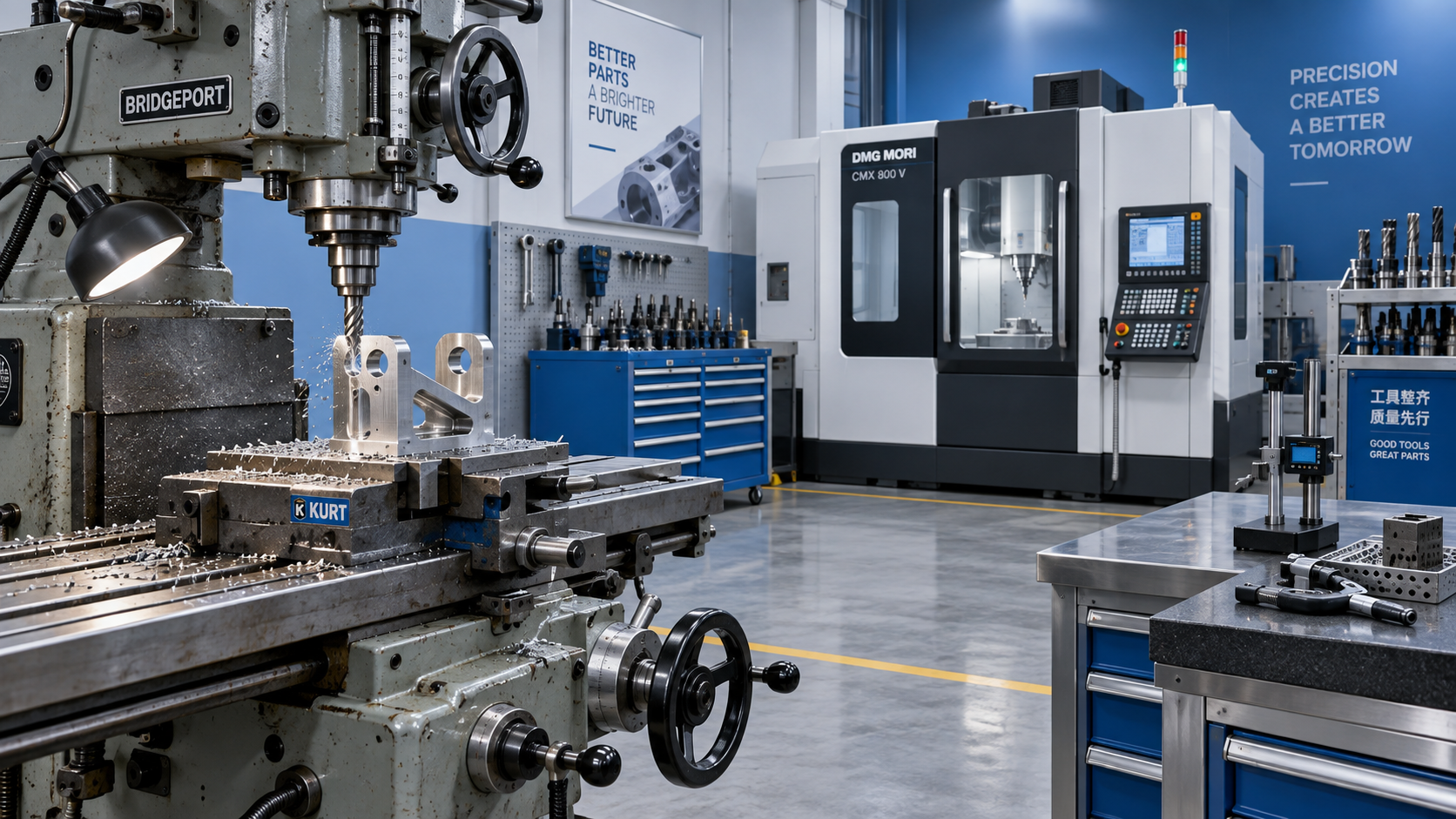 When Is a Vertical Milling Machine More Cost-Effective Than CNC Machining?