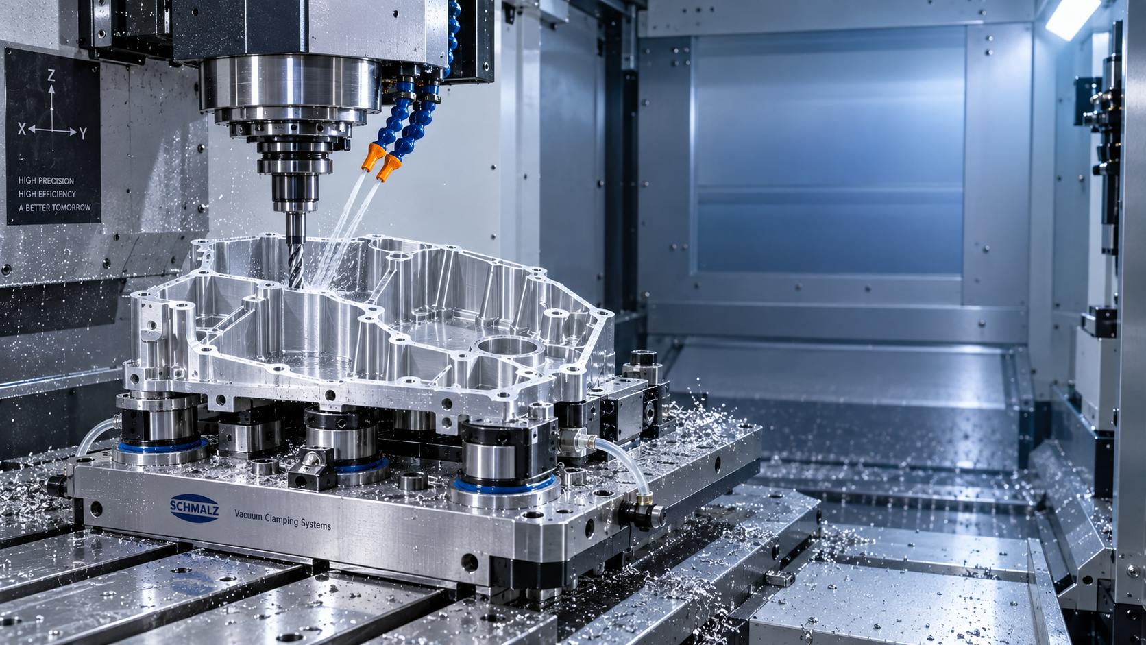 Vertical Machining Center Workholding Choices for Thin-Wall Components