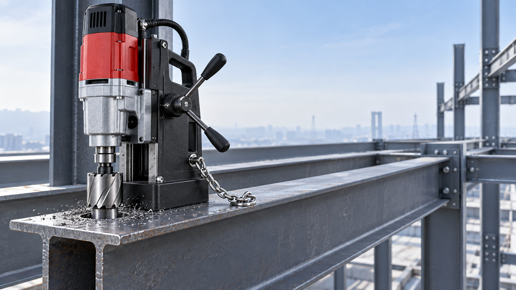 Is the Magnetic Drill VD50 Suitable for Structural Steel Hole Drilling?
