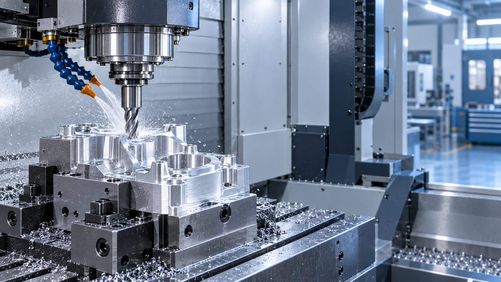 Solving Surface Finish Problems on Aluminum Parts Machined by a VMC650 Solving Surface Finish Problems on Aluminum Parts Machined by a VMC650
