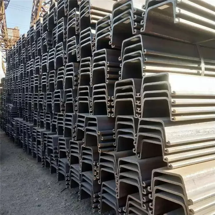 steel U and Z type sheet pile