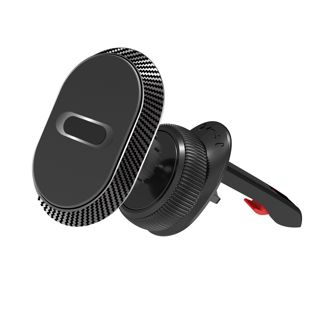 New cross-border hooked air vent phone holder with magnetic stability, won't fall off, car air vent car holder