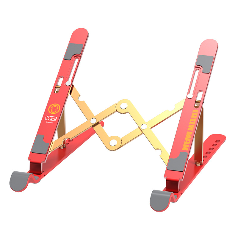 Laptop stand bracket cooling pad portable desktop height-adjustable foldable aluminum alloy Mac stand