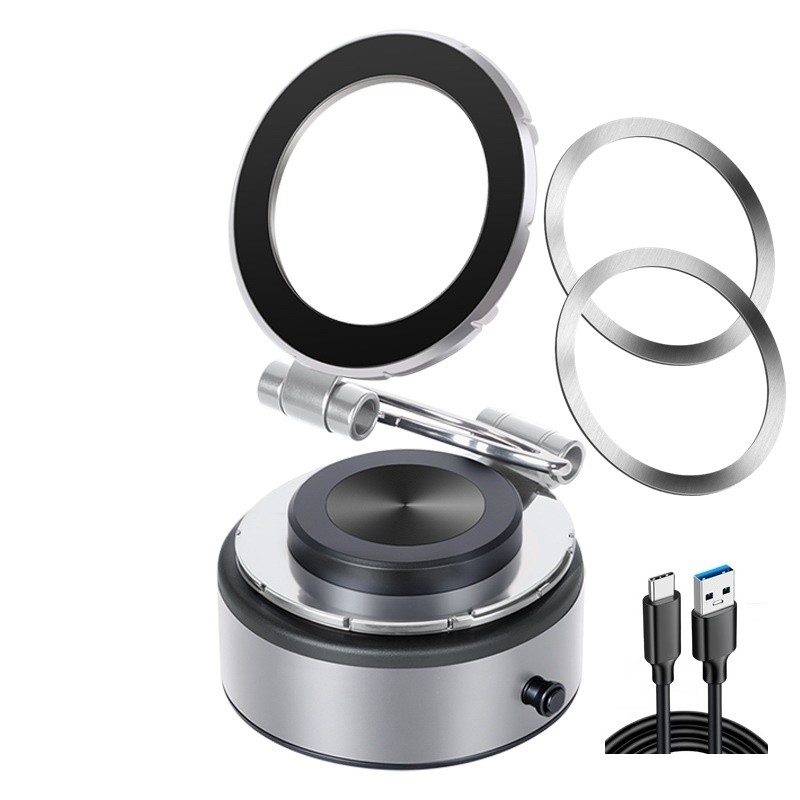 GOHOND New Car Phone Mount, Magnetic Anti-Slip Electric Adsorption, Universal for Car Dashboard Navigation