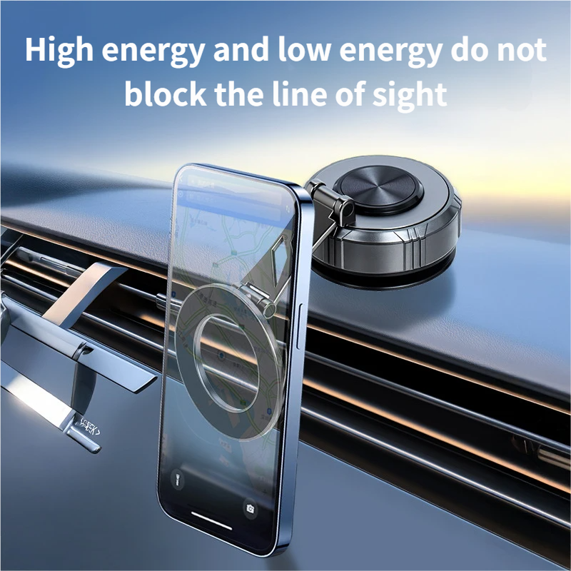 GOHOND Car Magnetic Phone Mount, Flexible & New Type, 4-Way Adjustable, Portable Phone Holder