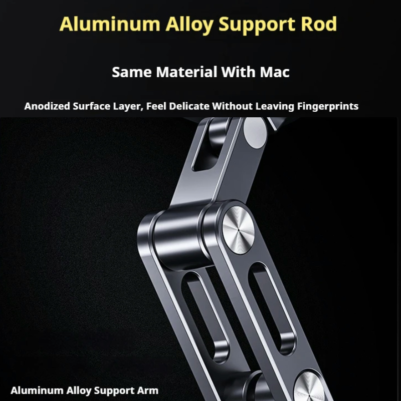 GOHOND Magnetic Car Phone Holder 360 degree Rotation Vacuum Adsorption Strong Suction Holder for Mobile Phone Car Bracket