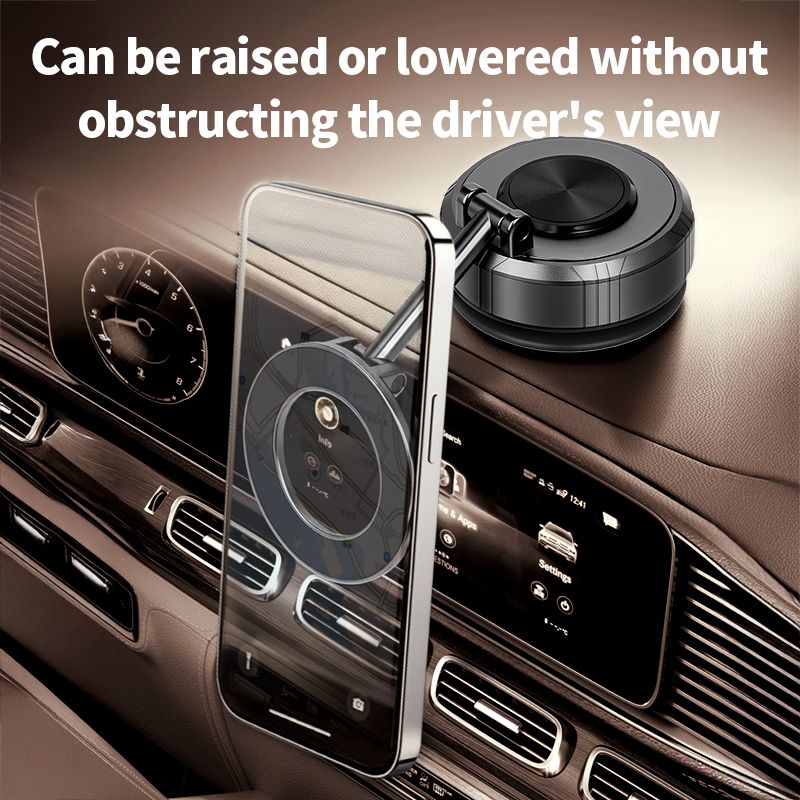 GOHOND  Universal 360° Rotation Super Strong Vacuum Suction Car Magnetic Phone Holder