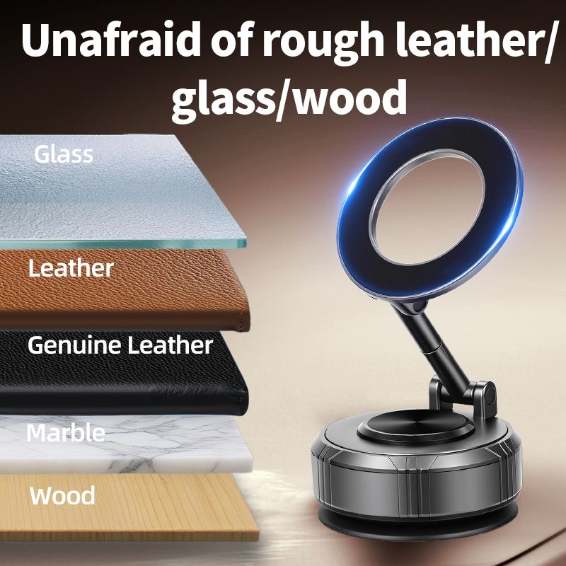 GOHOND  Universal 360° Rotation Super Strong Vacuum Suction Car Magnetic Phone Holder