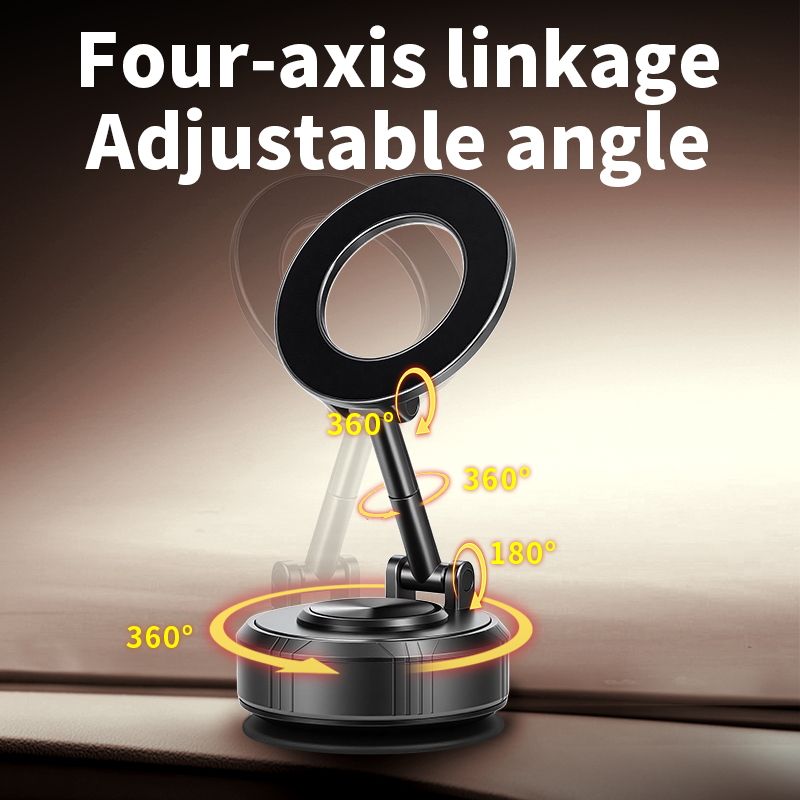 GOHOND  Universal 360° Rotation Super Strong Vacuum Suction Car Magnetic Phone Holder