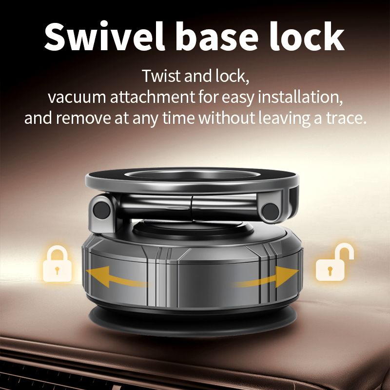 GOHOND  Universal 360° Rotation Super Strong Vacuum Suction Car Magnetic Phone Holder