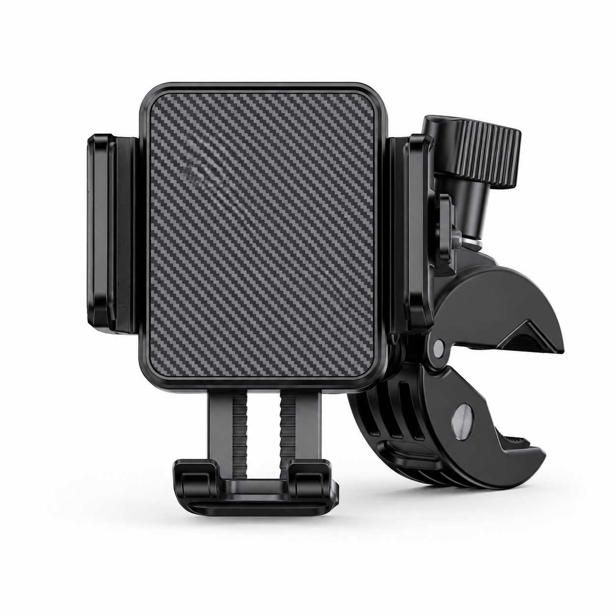Universal Anti-Drop Handlebar Phone Mount, Shock Absorbing Cycling Navigation Stand