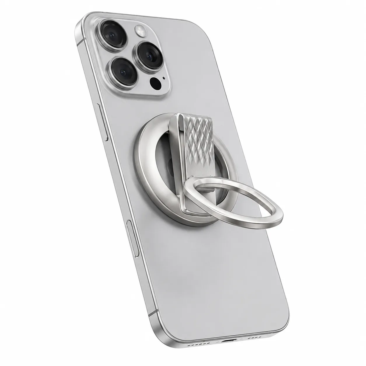 MagSafe Magnetic Phone Ring Holder, 2-in-1 Finger Grip & Stand