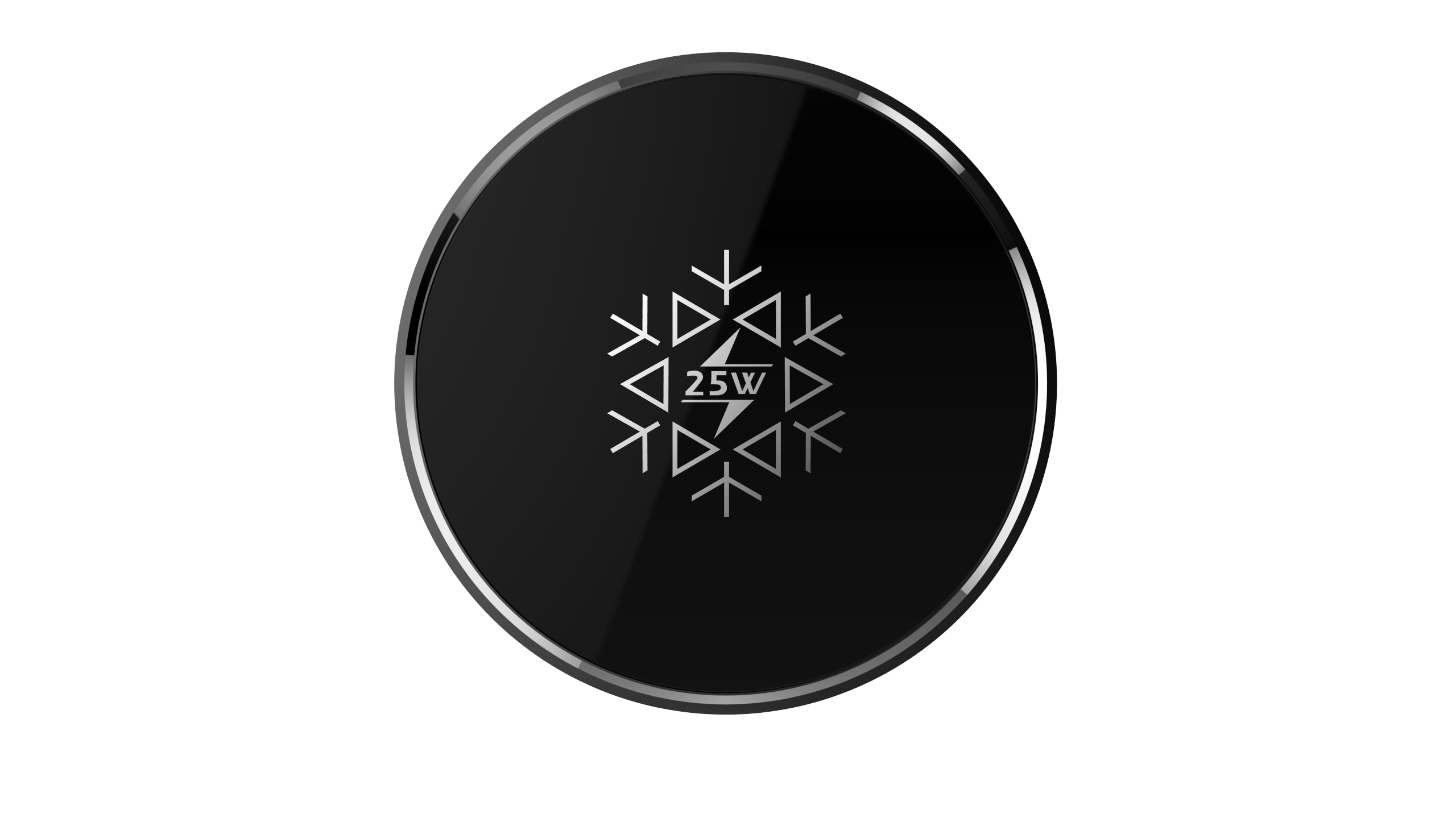25W MagSafe Car Wireless Charger with Semiconductor Cooling | RGB Magnetic Phone Mount