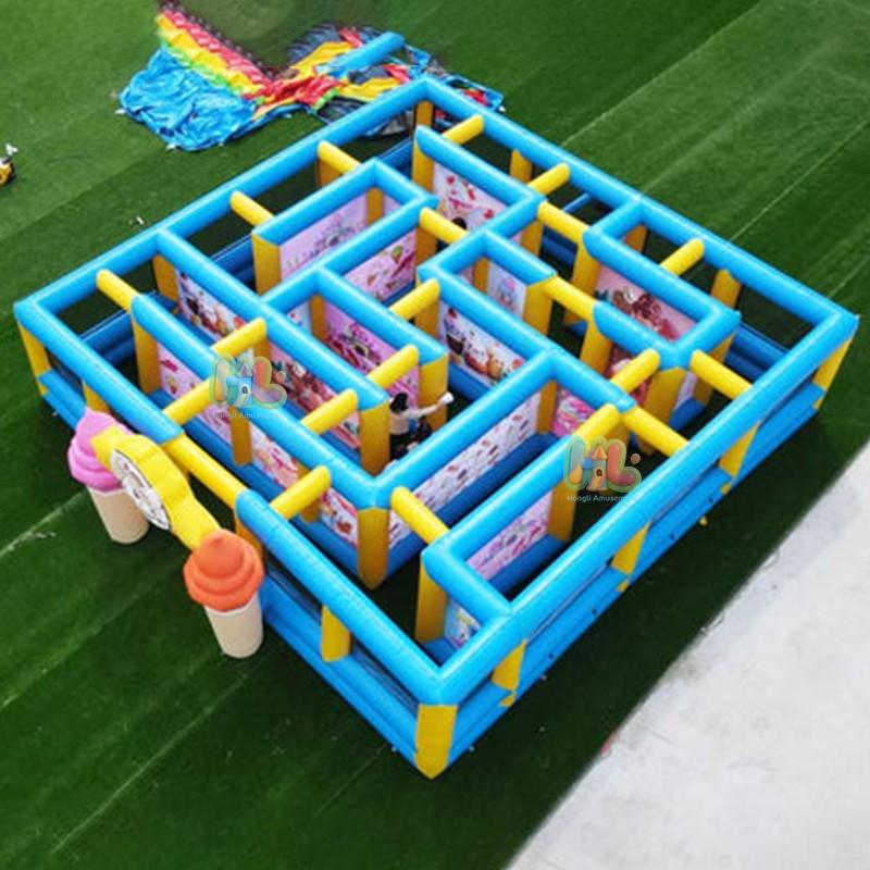 inflatable ice-cream maze (1)