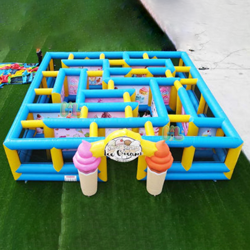 Inflatable Ice-cream Maze