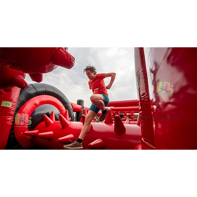 Inflatable Long Obsctale Course